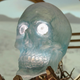 Not a crystal skull from Indiana Jones.